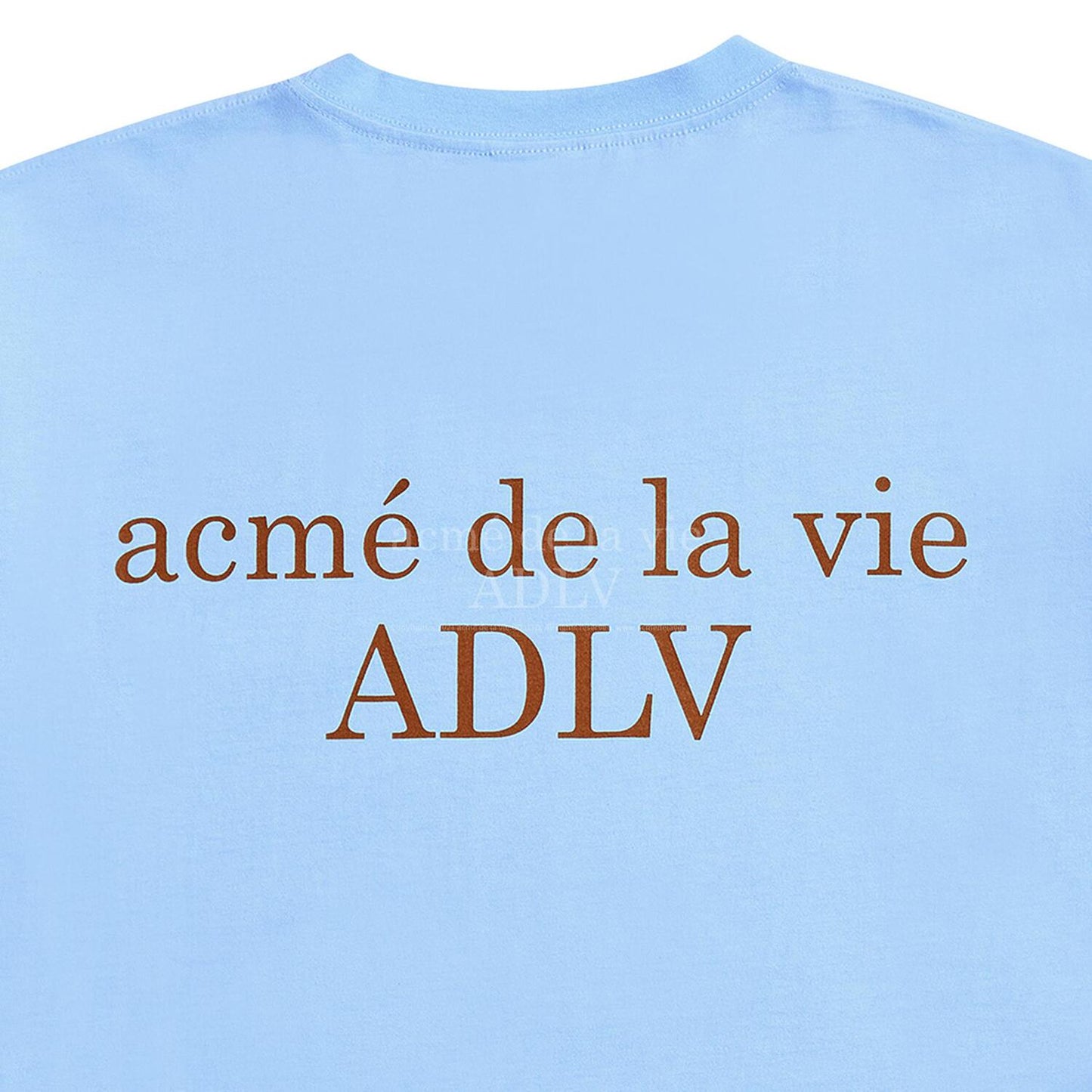Basic Short Sleeve T-shirt (Light Blue)