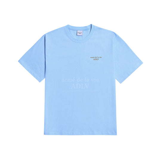 Basic Short Sleeve T-shirt (Light Blue)